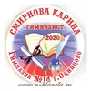 Значок "Гимназист 20__" (перо - название гимназии/школы, фамилия, имя), арт.32012